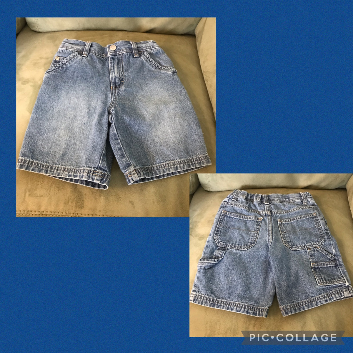 5 Shorts EUC Sonoma jean Adjustable 100% cotton - size Youth - 5 (XS)