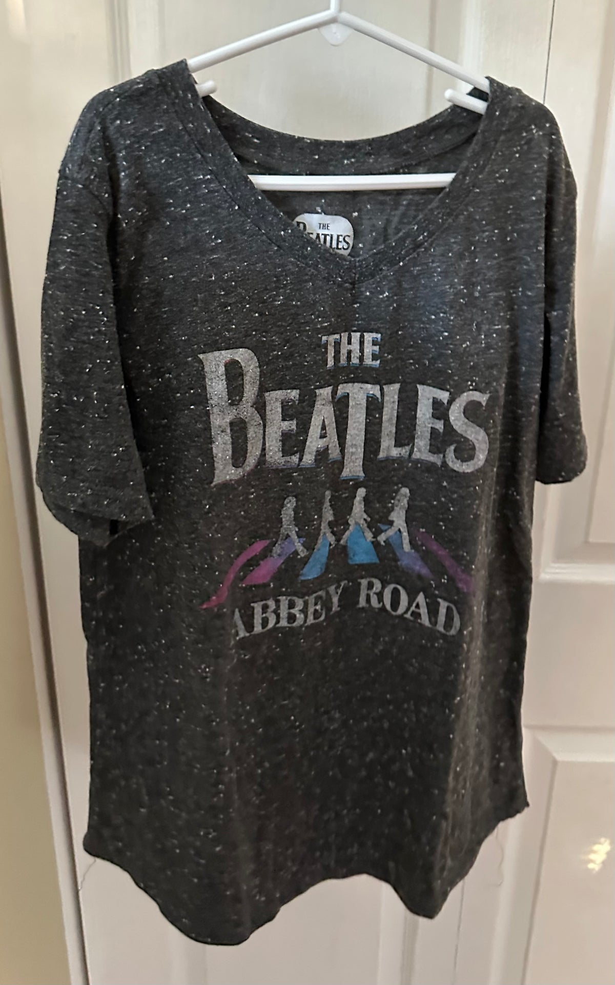 Beatles tshirt EUc 75 poly 25 cotton - size Women - S (4/6)