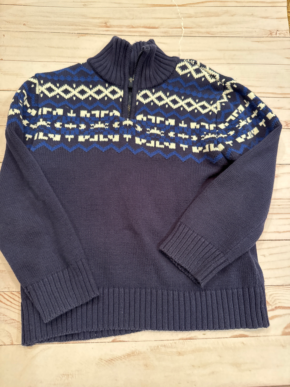Navy Blue sweater Fits 5 (tag says 6) - size Youth - 5 (XS)
