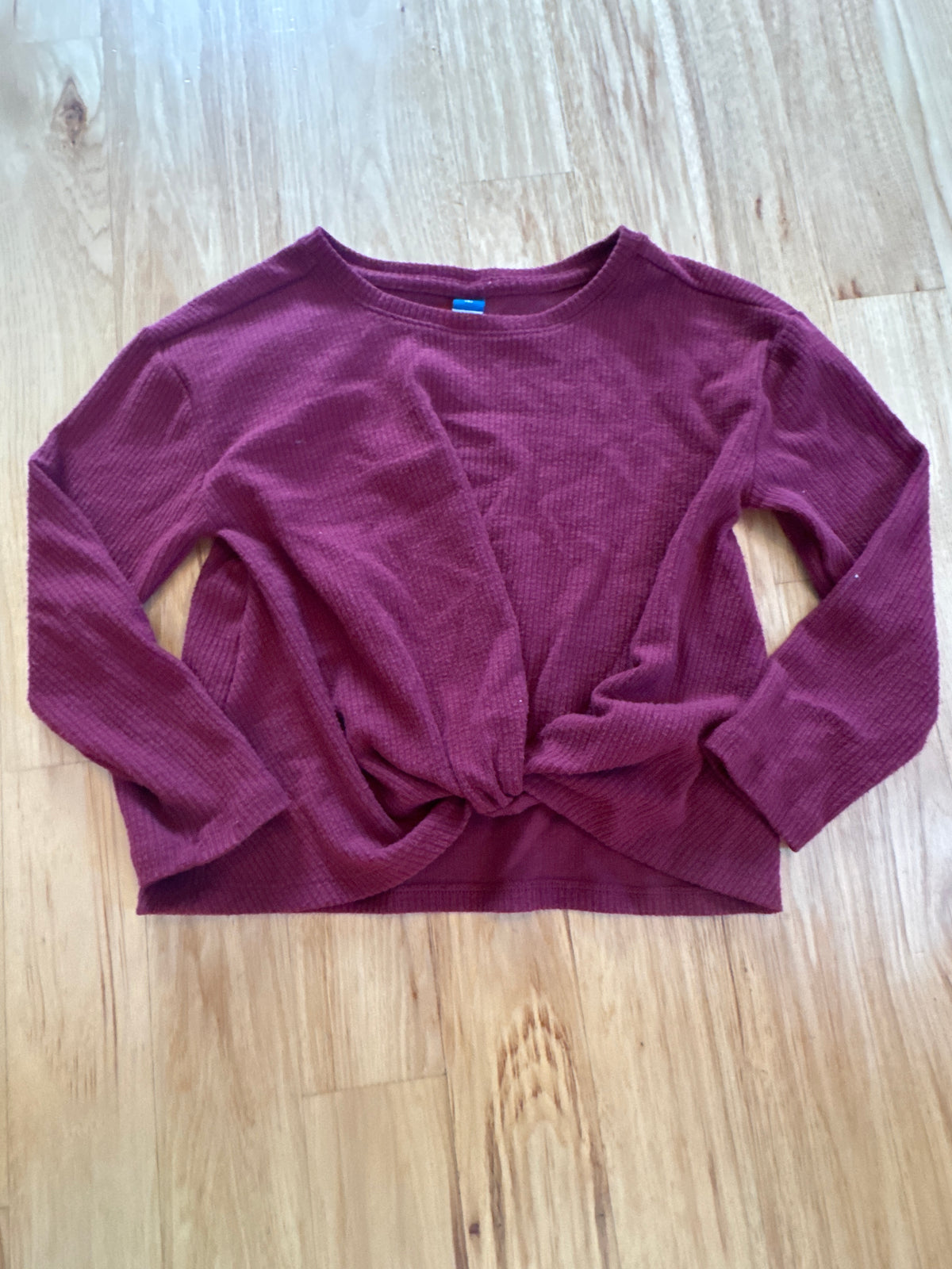 Old navy youth medium Maroon long sleeve shirt - size Youth - 8 (M)