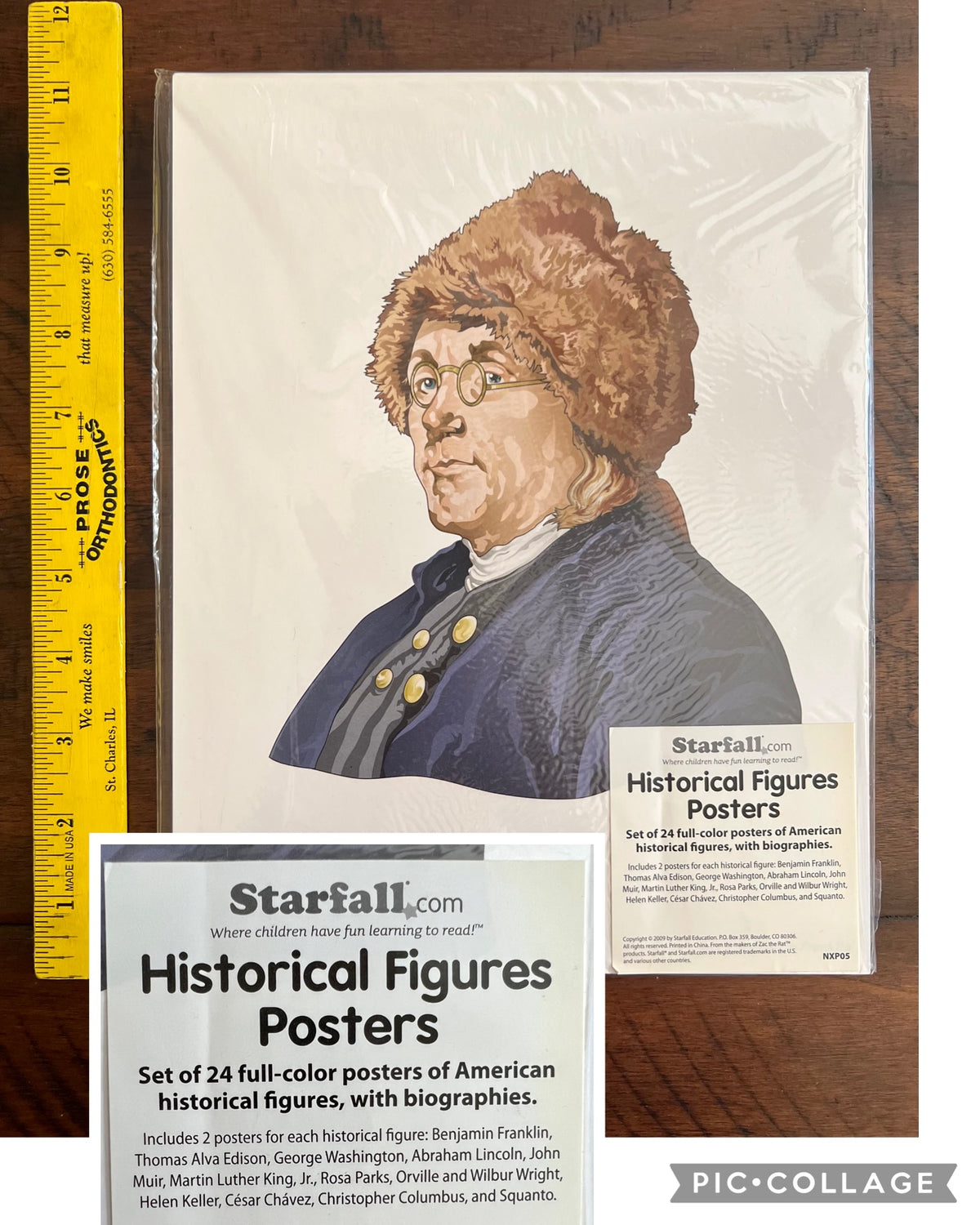 Historical Figures (NIS) -24 full color posters