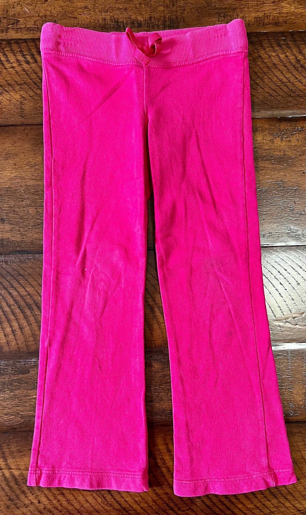 Pink pants -PC; marks at knee - size Youth - 4 (XS)