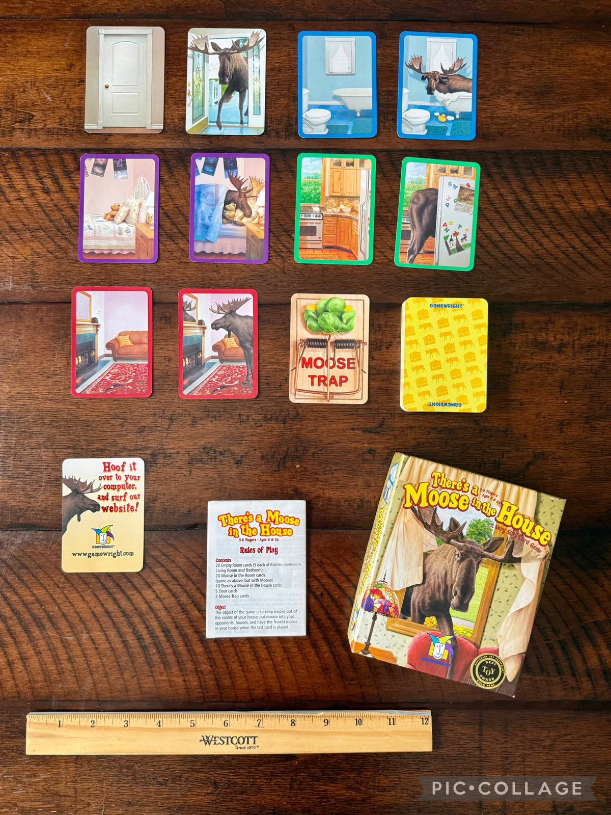 There's a MOOSE in the House! a Gamewright game