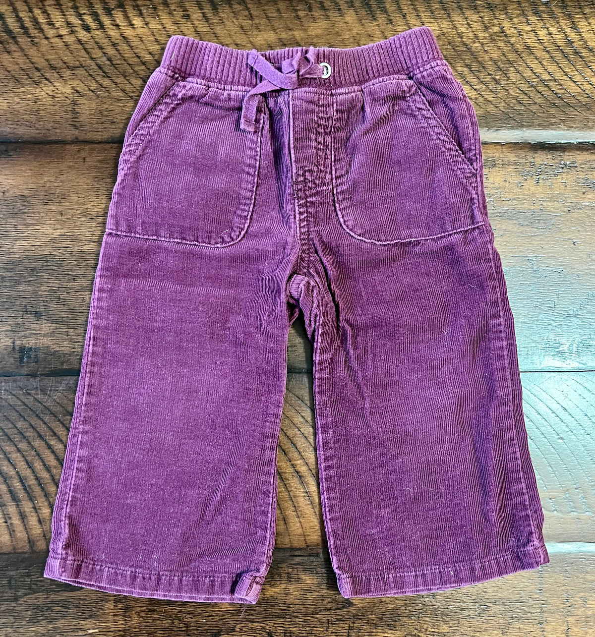 Childrens Place cords maroon, 4 pockets- NICE! - size Month - 12-18 / 18M