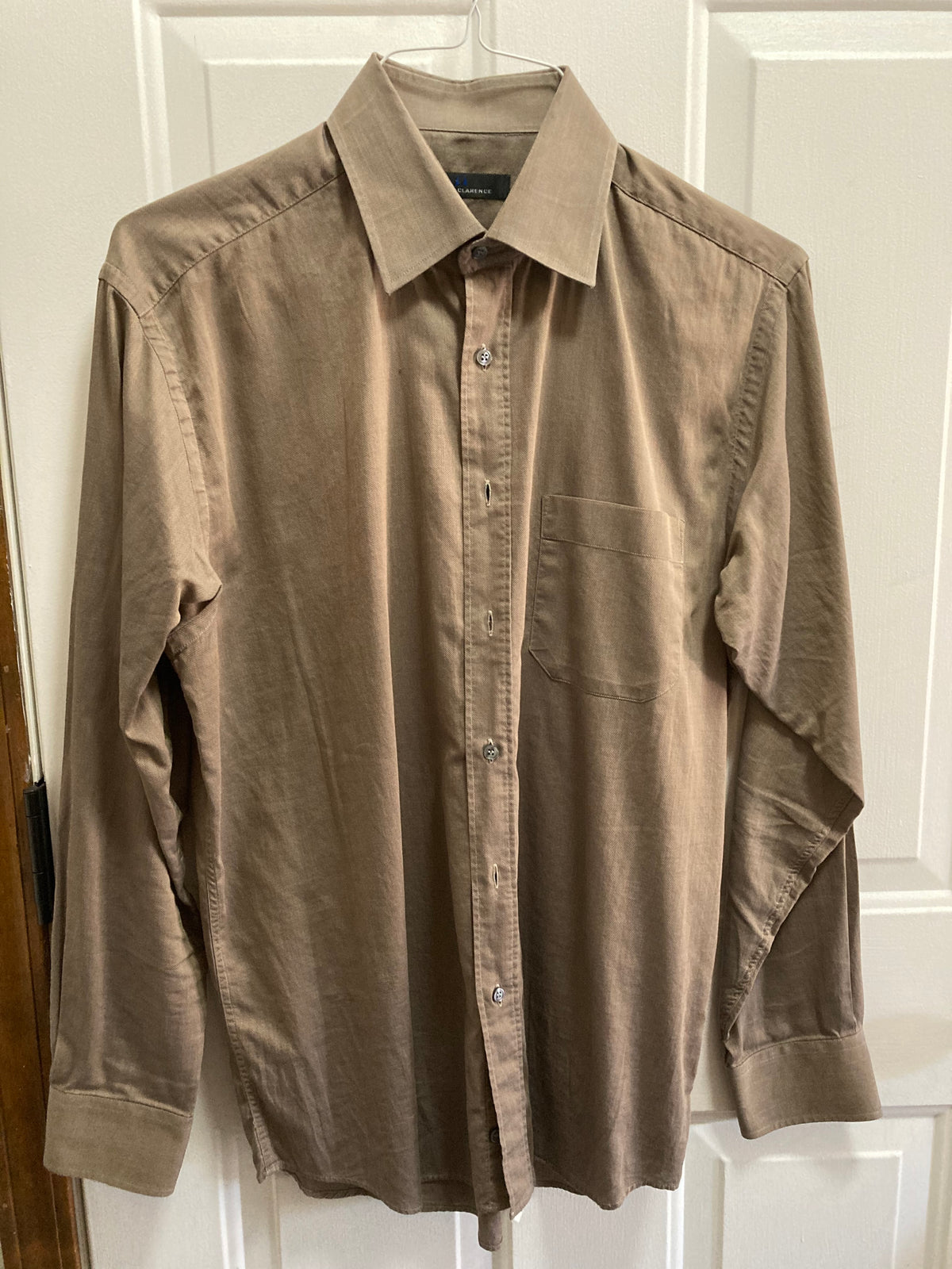 EC Men's dress shirt Pierre Clarence (France) - size Teen/Men - L (36-38)