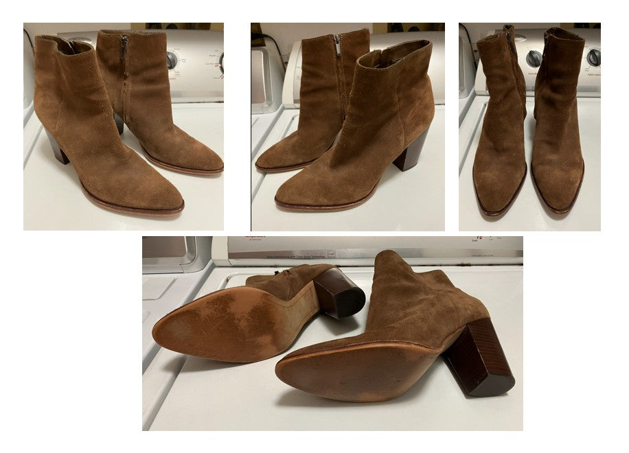 EC brown suede leather boots (Sam Edelman) - size Shoes - Adult 11