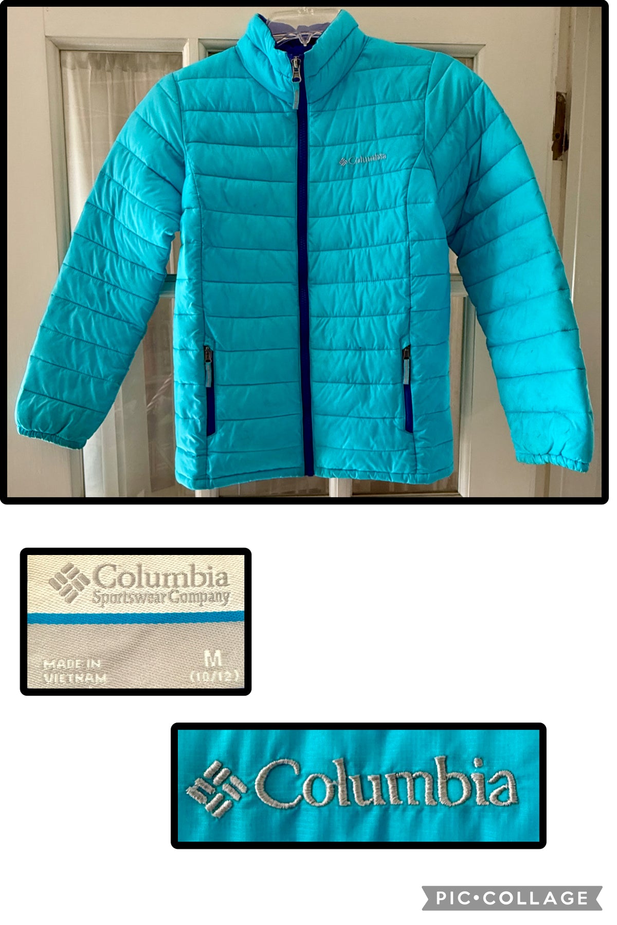 Columbia Aqua Jacket - Size M 10-12