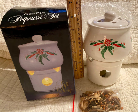Christmas Potpourri Set New unused in the box