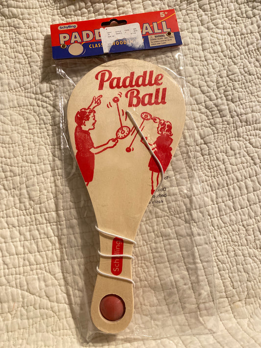 Vintage Paddle Ball Unused in the package