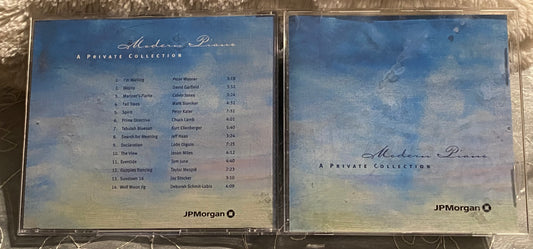 Modern piano Songs CD private collect