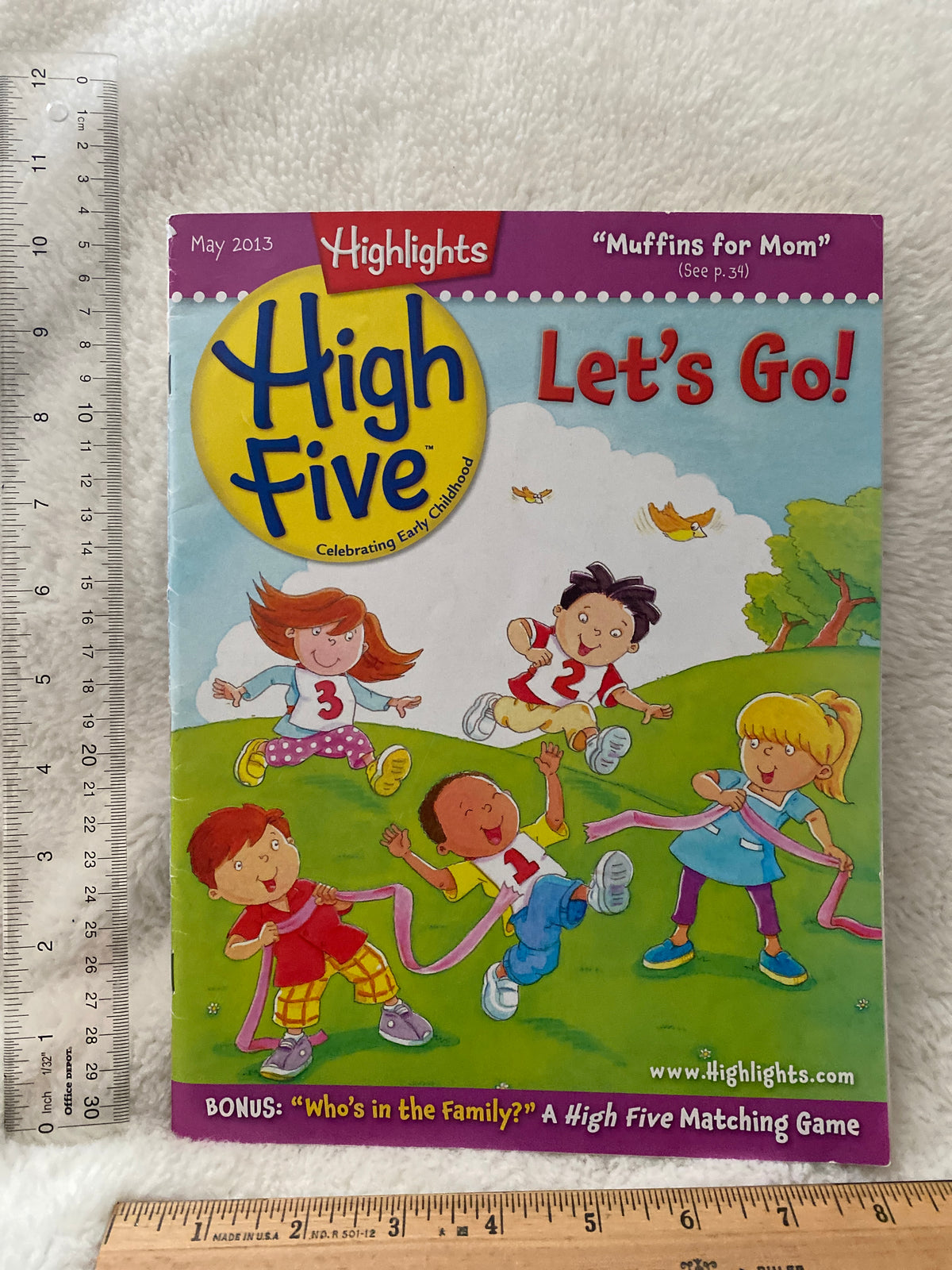 High Five Highlights magazine Let's Go