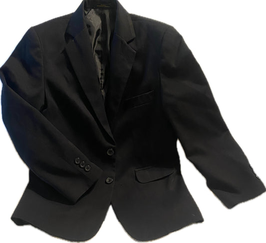 Van Heusen black dress Coat size 10 Husky - size Youth - 10 (L)