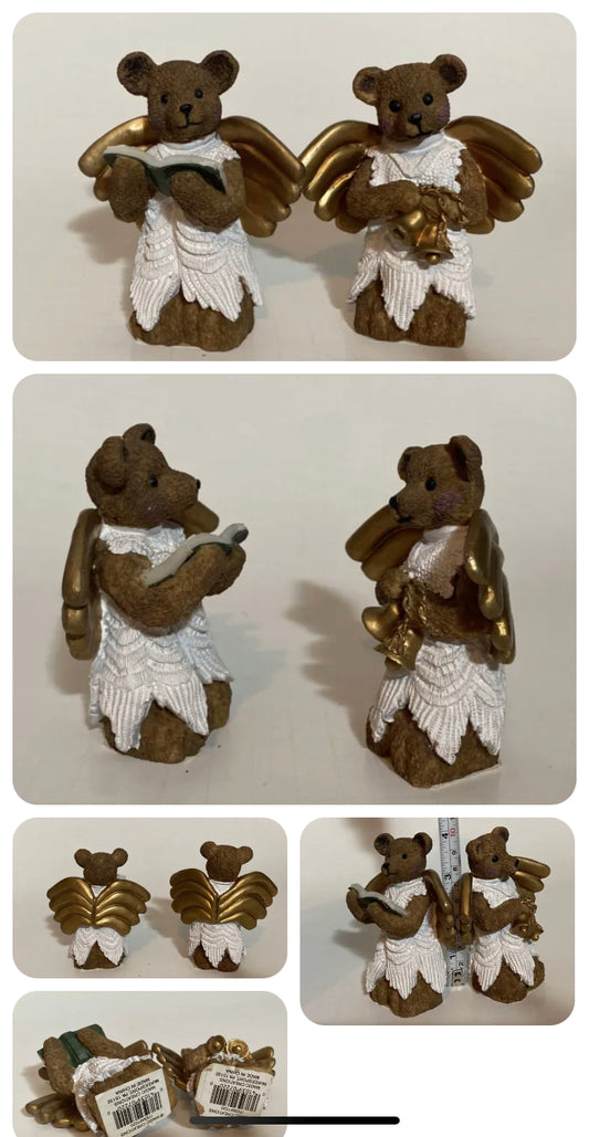 Magic creations: 2 Bears W/ books & bells ***