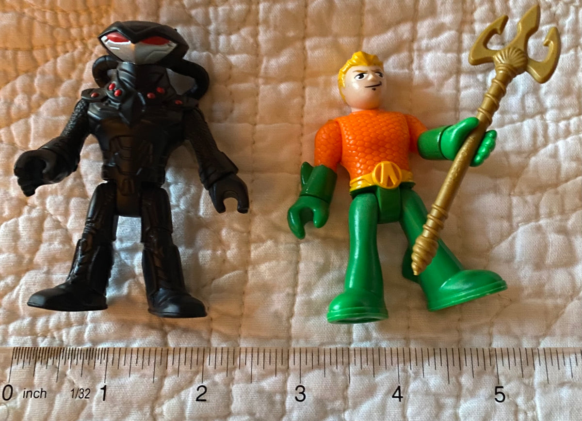 Lot of 2 Imaginext DC Super Friends Aquaman