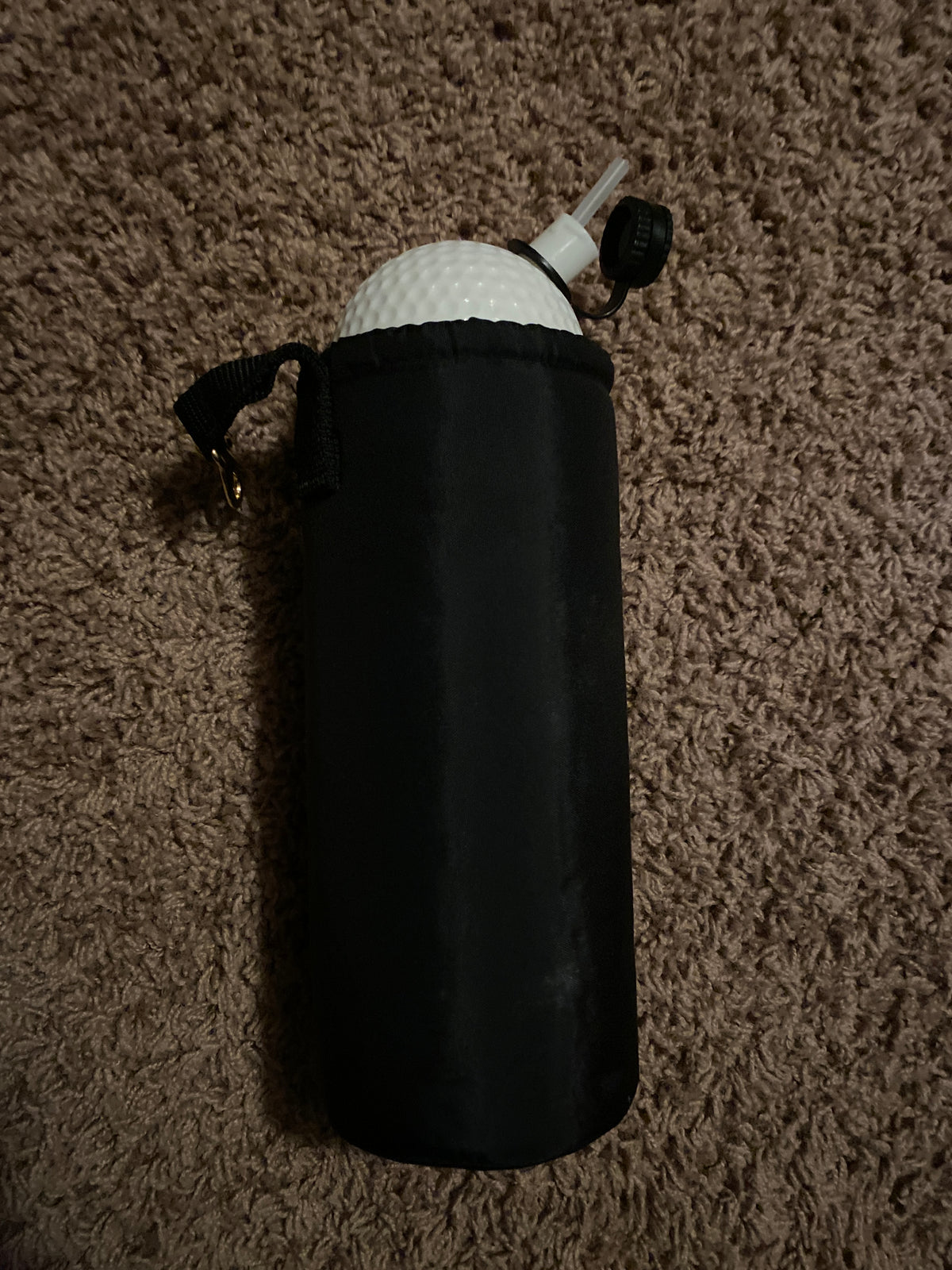 measured water bottle w thermal case and clip