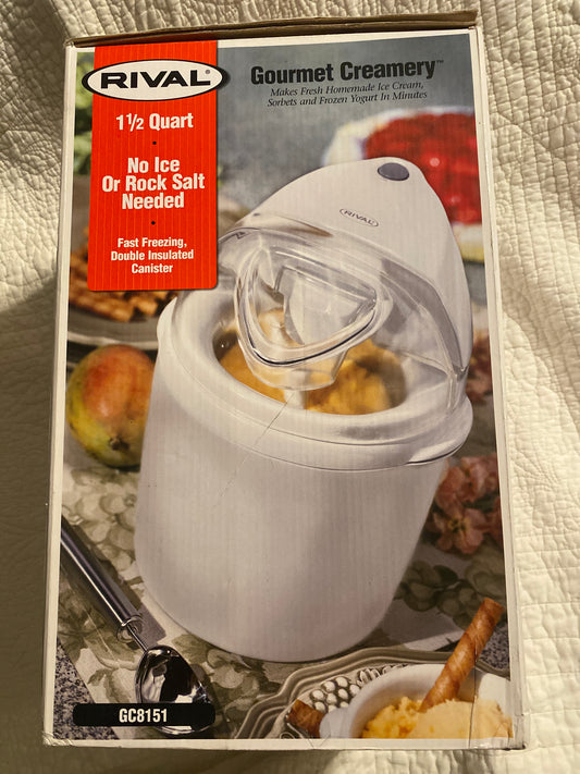 New unused Vintage Rival Gourmet Creamery 1.5