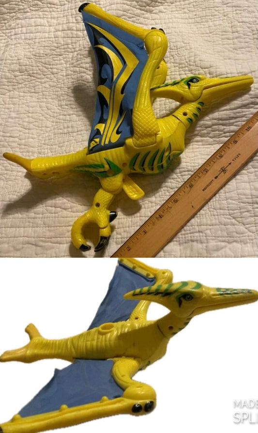Vintage Imaginext yellow Glide Pterodactyl