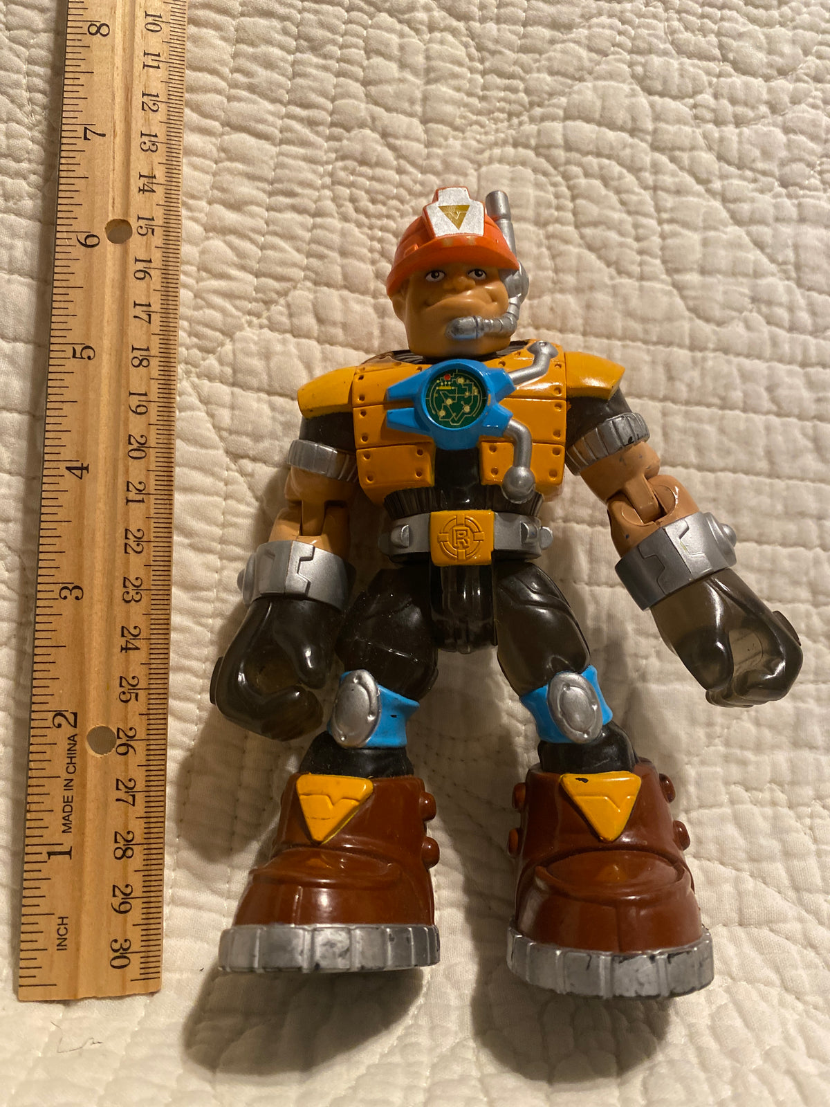 Vintage 2001 Rescue hero Voice tech Jack Hammer