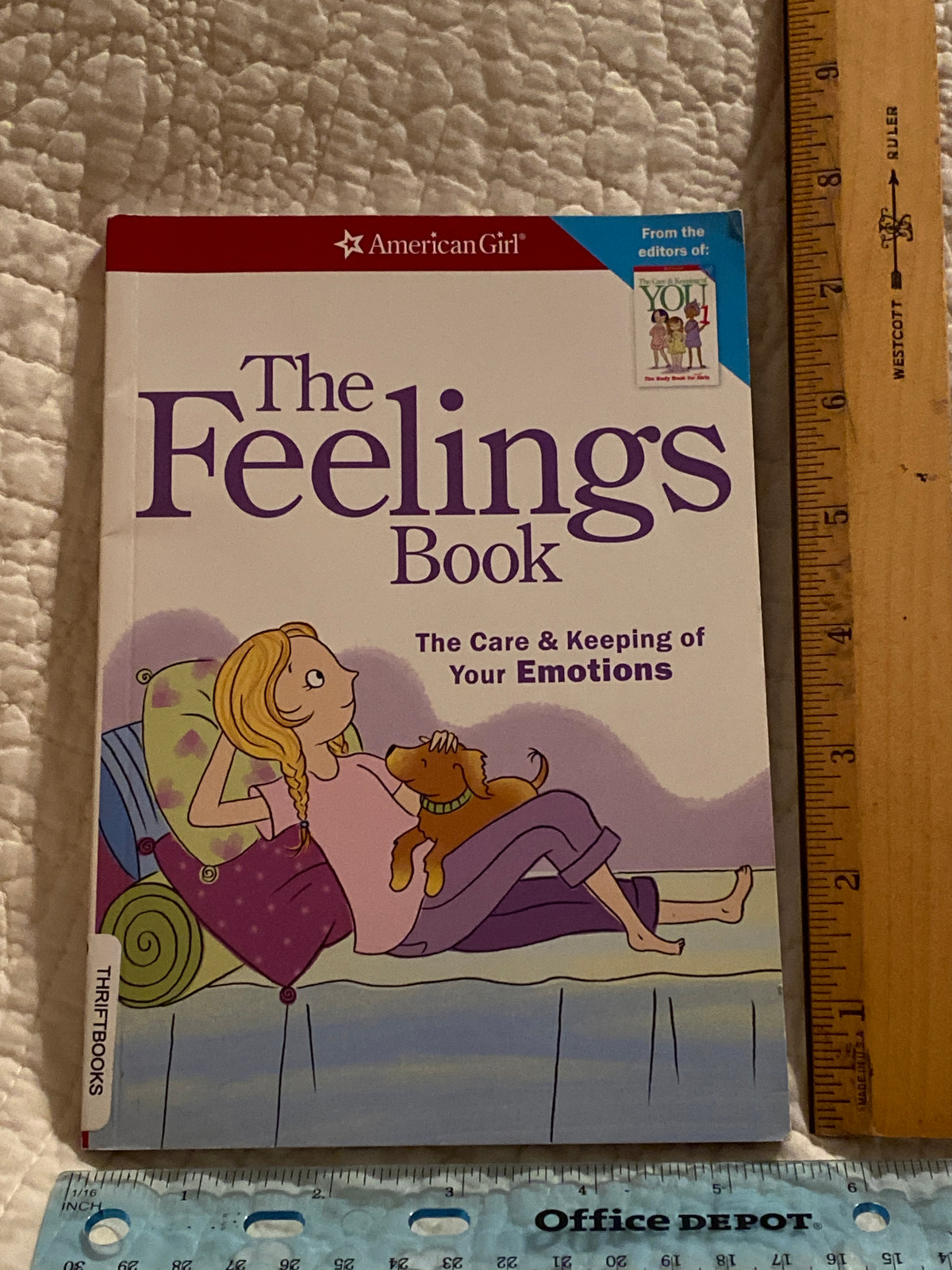 American Girl The Feelings book -the care