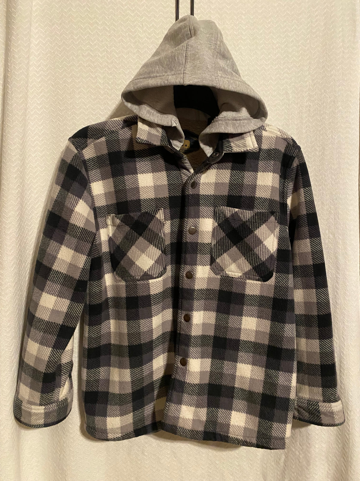 Freedom foundry blue Warm Lined flannel - size Youth - 14 (XL)