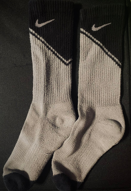 Nike super warm socks Grey & Black approx shoe