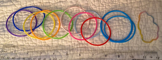 Jelly multi colored Wrist bands