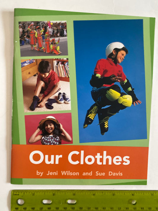 Book: Our Clothes by Jeni Wilson&Sue Davis