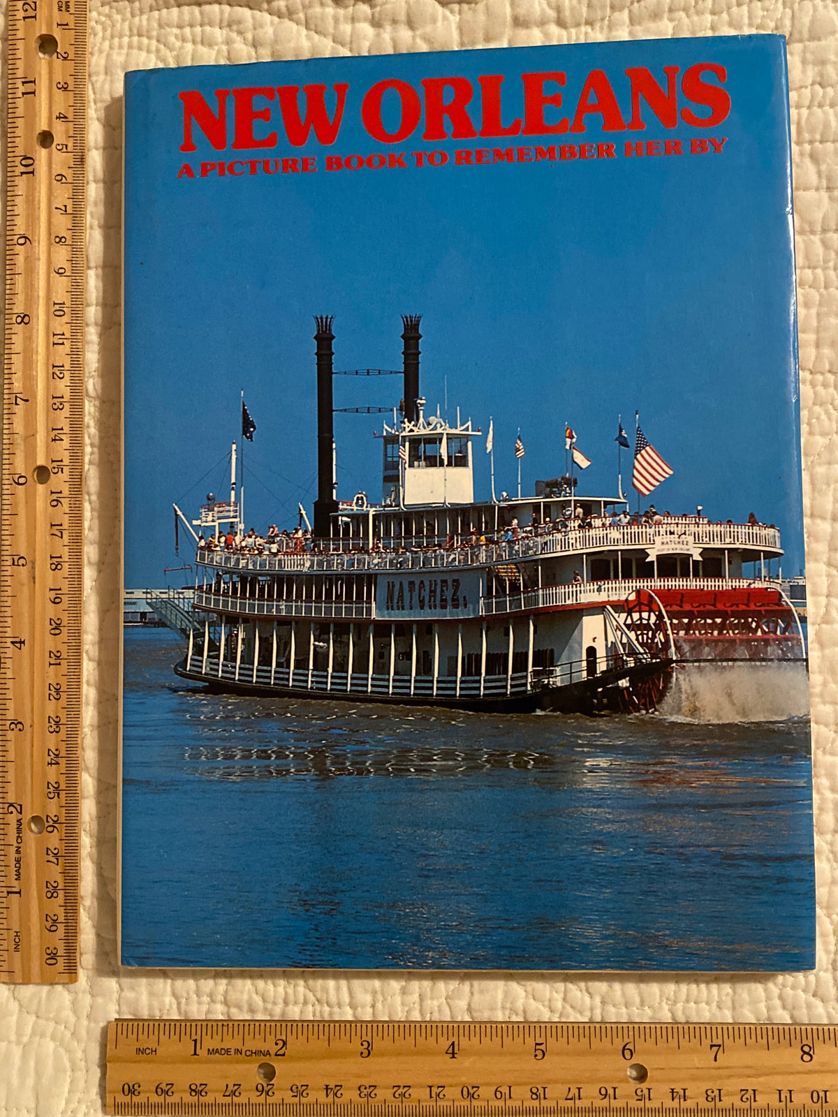 New Orleans A Picture Hardcover Book w dust