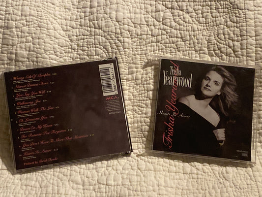 Trisha Yearwood CD Hearts in Armor front
