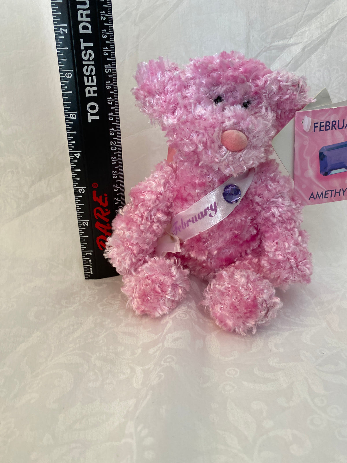 new w tag February birthday bear