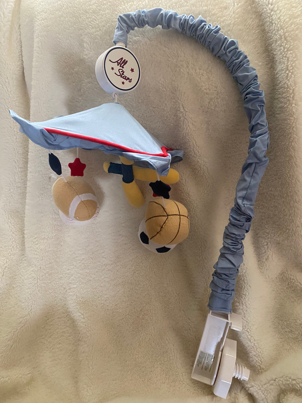 Lambs&Ivy All-Star baby Mobile age birth-5 month