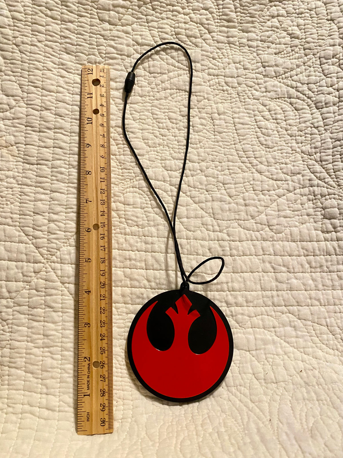 Star Wars Rebel Alliance Black cord necklace