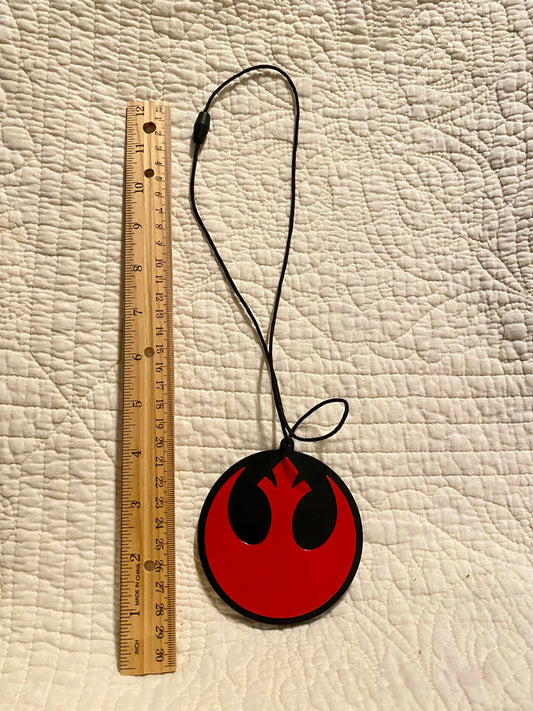 Star Wars Rebel Alliance Black cord necklace