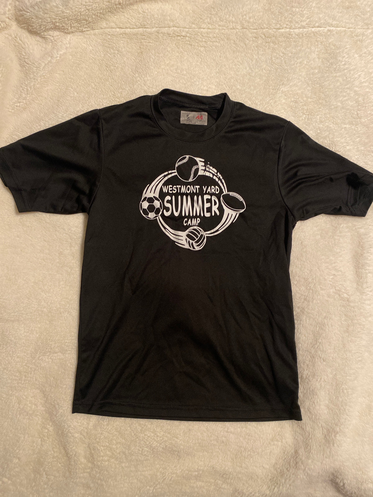 Black westmont yard Nylon light material - size Youth - 7 (S)