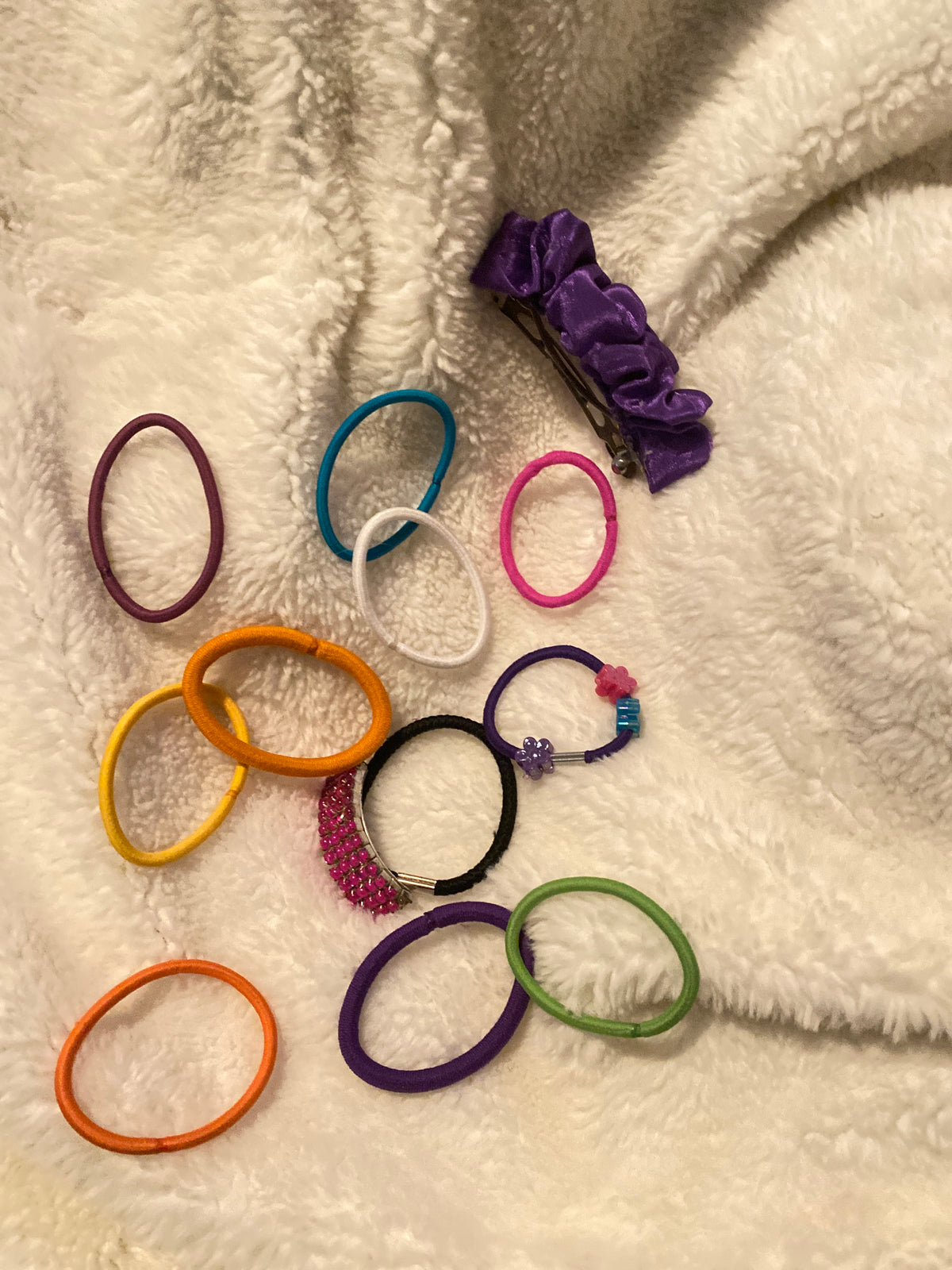 Random hair Accessories hair smaller