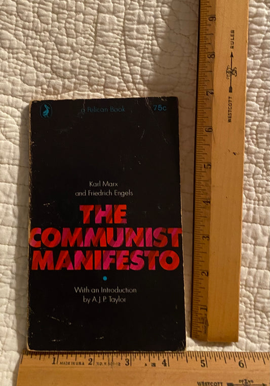 The communist manifesto Book vintage