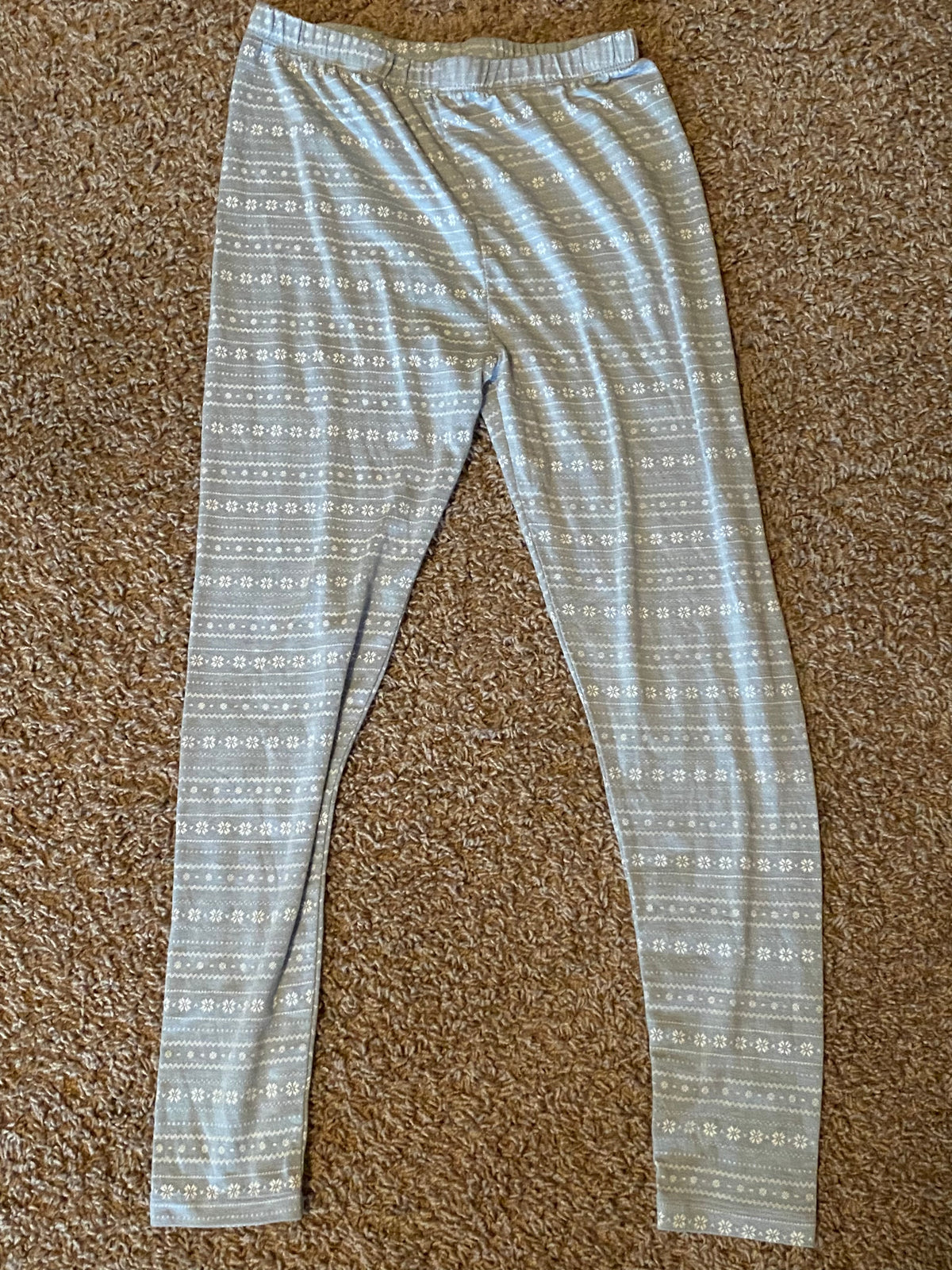 32 degrees HEAT soft Grey long underwear - size Youth - 12 (L)