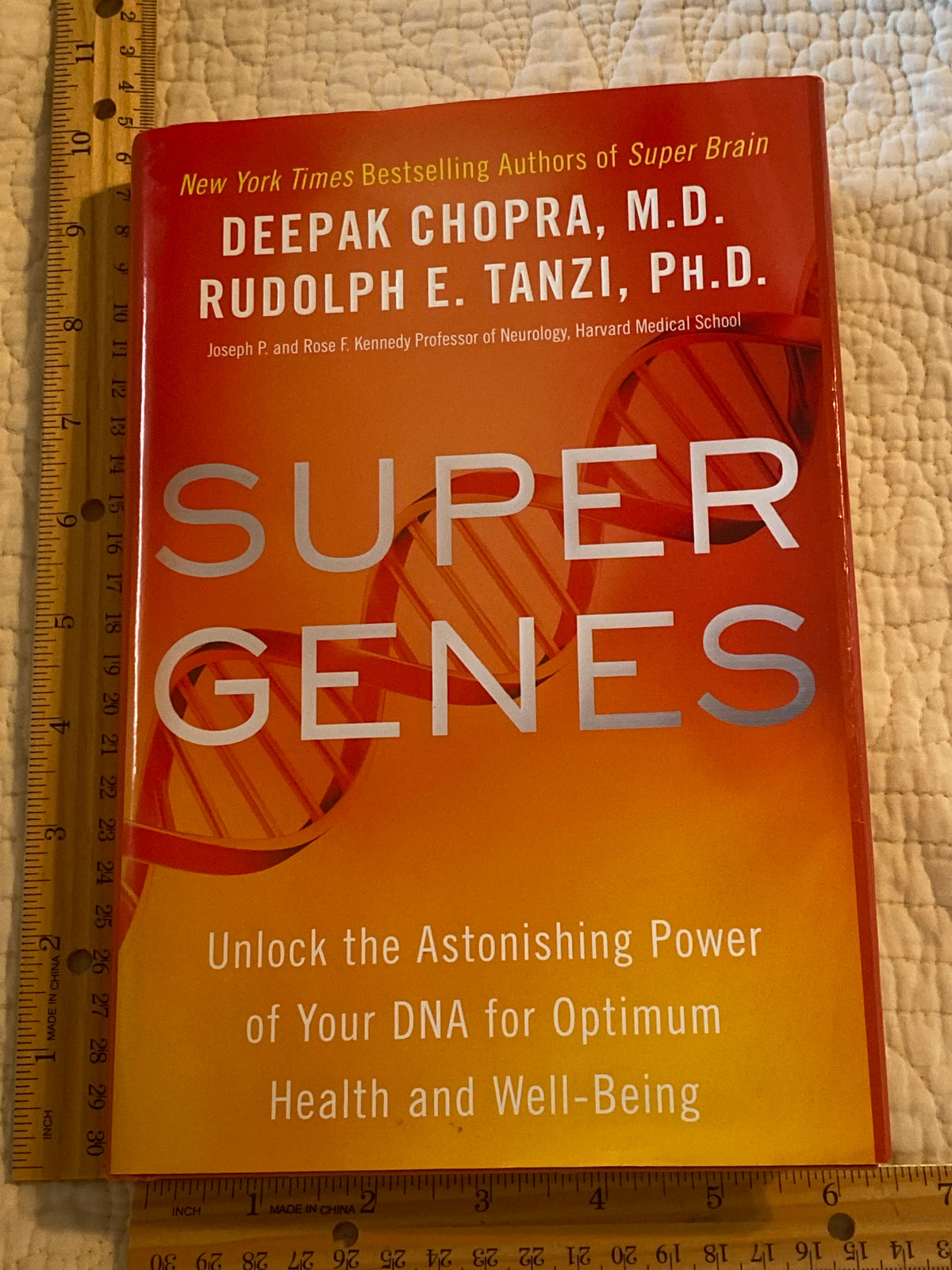 Super Genes hardcover Book unlock the