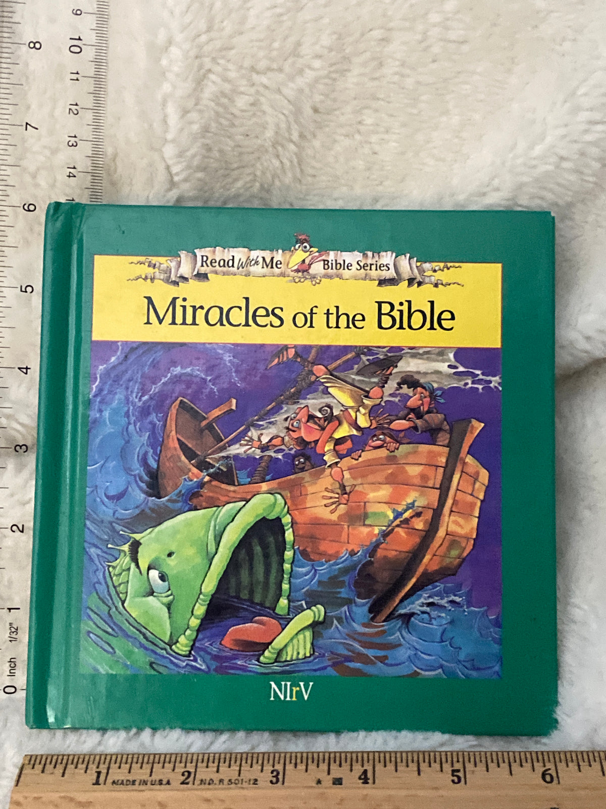Hardcover book Read with Me Bible series Miracles