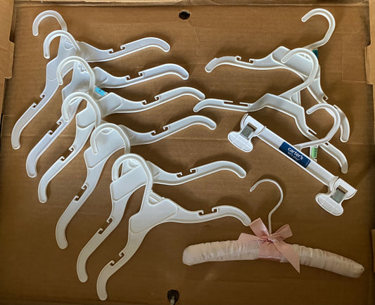 Lot of 10 baby/young Child hangers