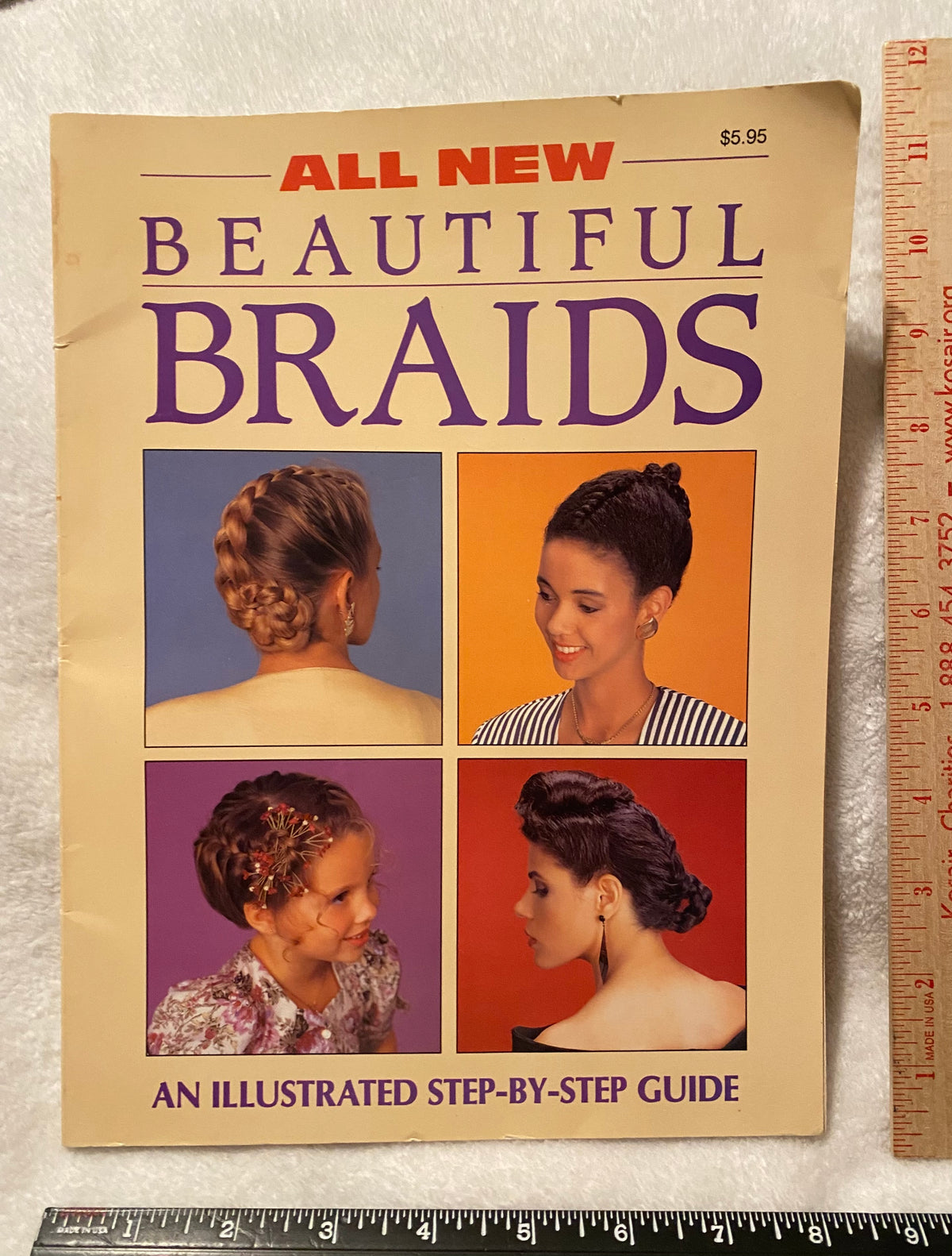 Vintage 1992 Beautiful Braids an illustrated