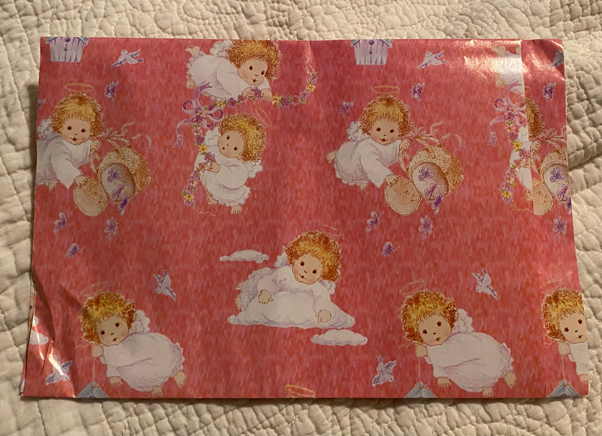 New baby wrapping paper 28 x 19 sheet