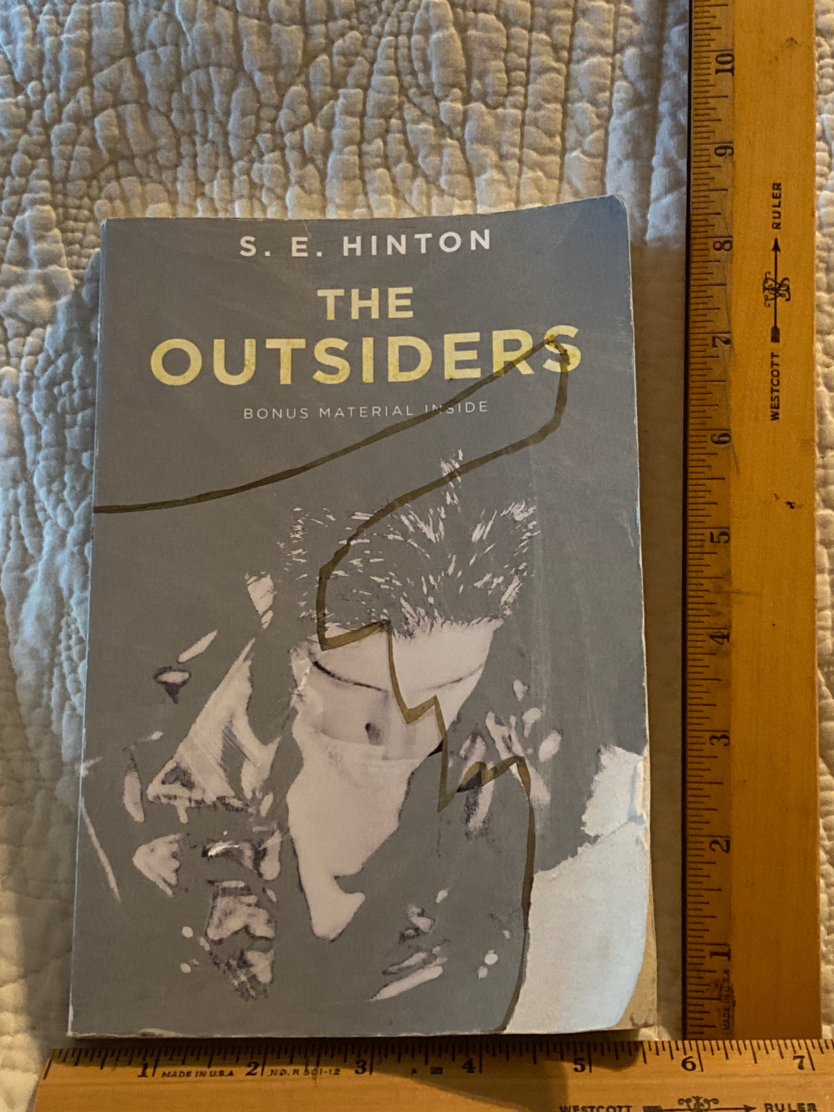 SE Hinton The Outsiders Very very worn used for