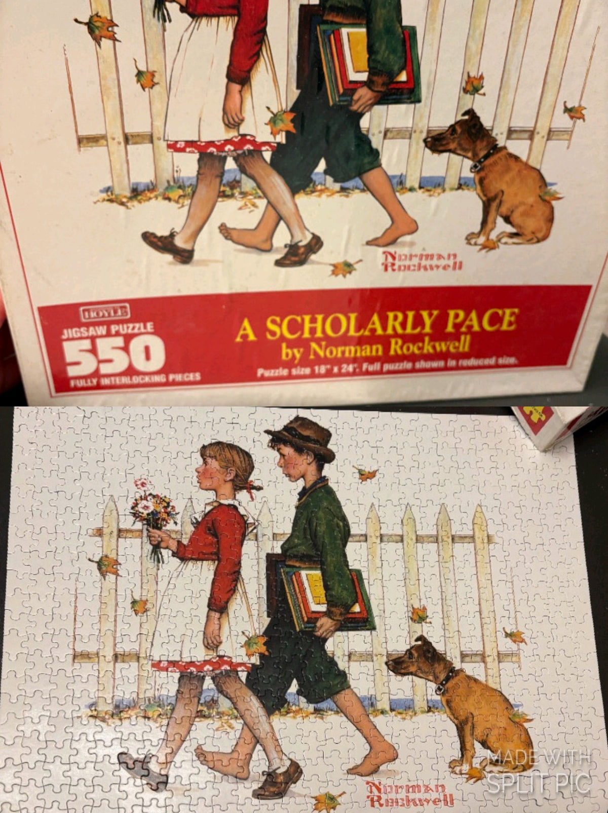 Normal Rockwell 550 piec Jigsaw puzzle