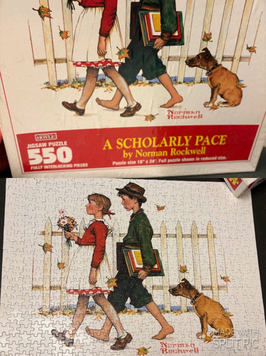Normal Rockwell 550 piec Jigsaw puzzle