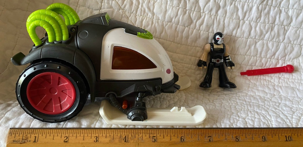Imaginext Bane & Battle sled w shooting