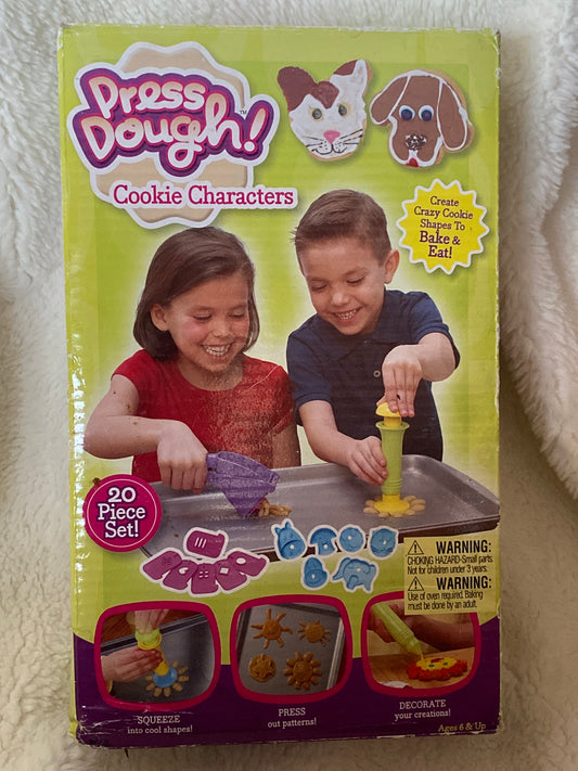 Children cookie dough Press 20 piece set
