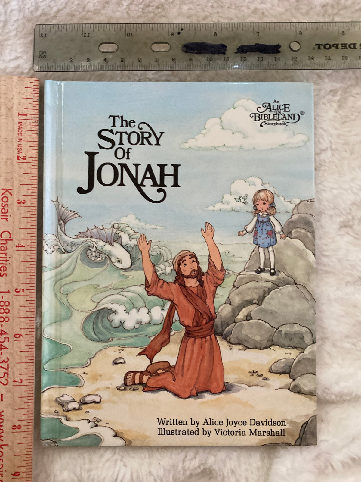 Unread hard cover book The story of Jonah