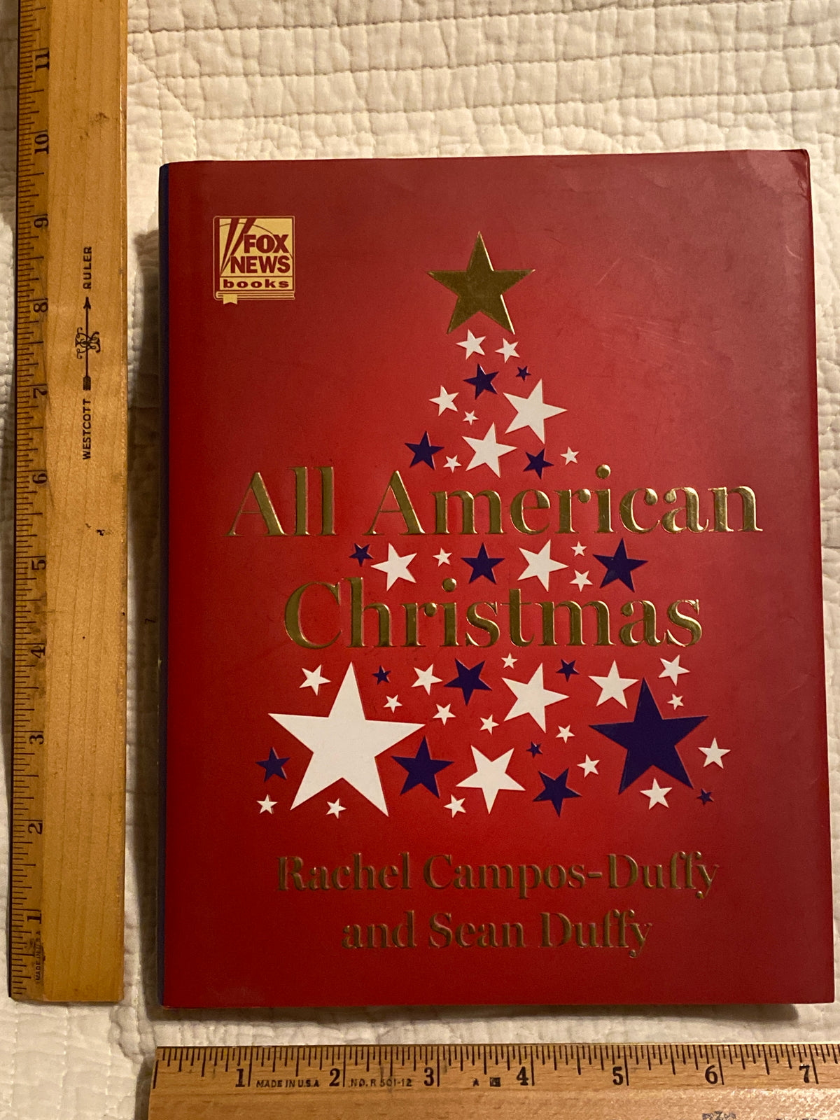 All American Christmas Hardcover book with dust