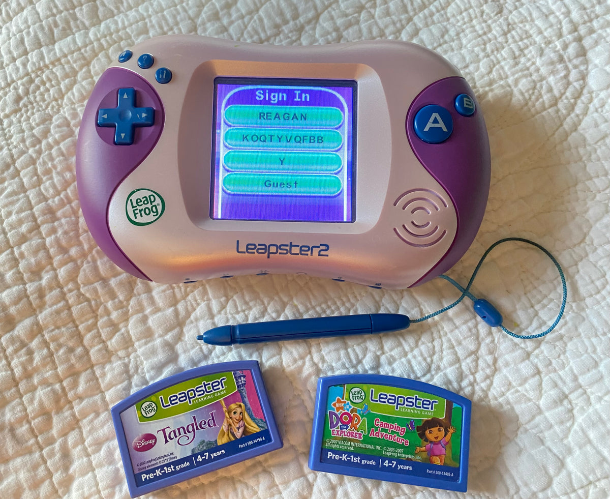 Leapfrog Leapster 2 Includes 2 games Disney
